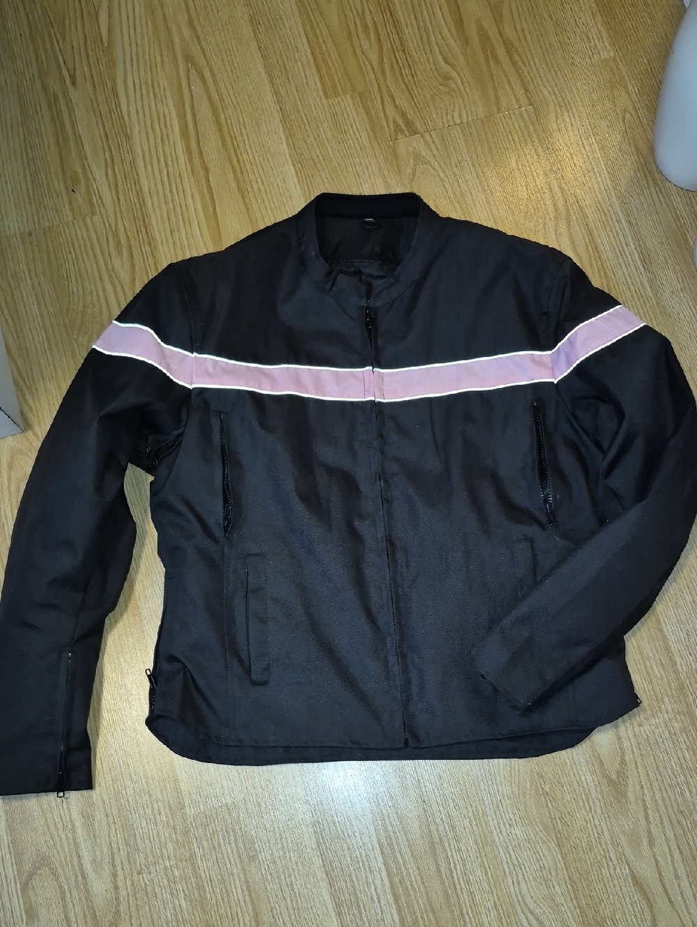 House Of Leather Premium Nylon Cordura Moto Jacket Womens 2xl See Measurements